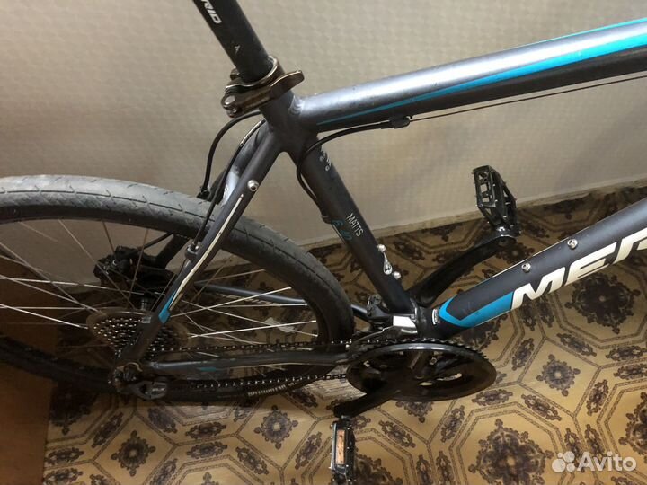 Велосипед merida matts 6.40 rock shox гидравлика