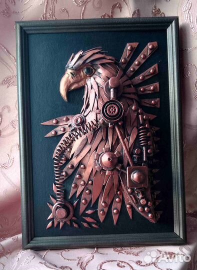 Панно картина стимпанк