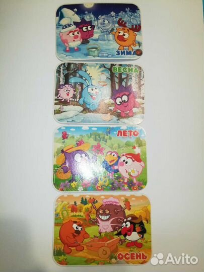 Детская развивающая игра. Календарь природы