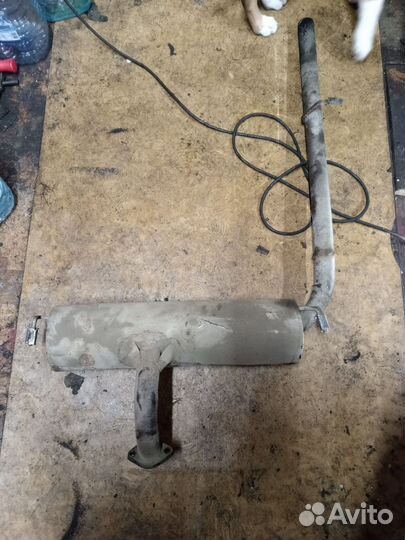 Глушитель на заз Таврия