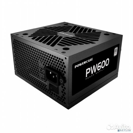 Powercase PW600 (80 Plus, ATX 2.31, 600W, apfc, DC-DC, 120mm Fan) / PS-600W-DC