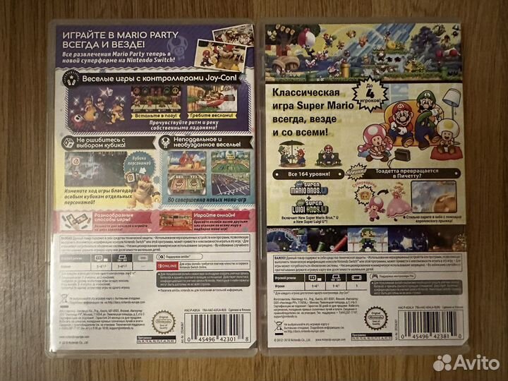 Игры серии Mario Nintendo Switch