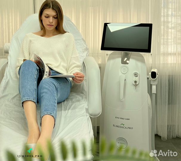 Диодный лазер для эпиляции «Lumines» Макс Ван 1200W