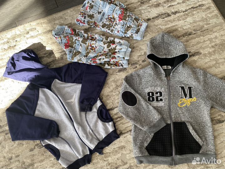 Детская теплая одежда пакетом (5-7лет)