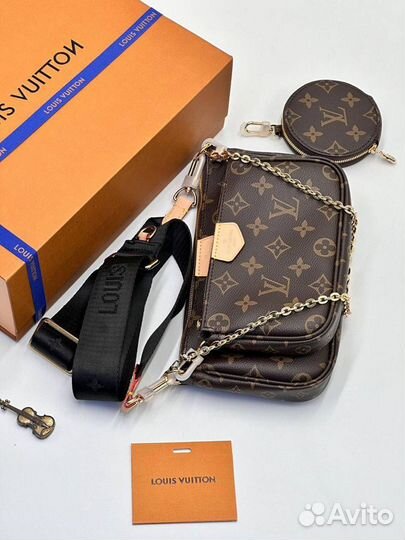 Сумка louis vuitton premium 3в1