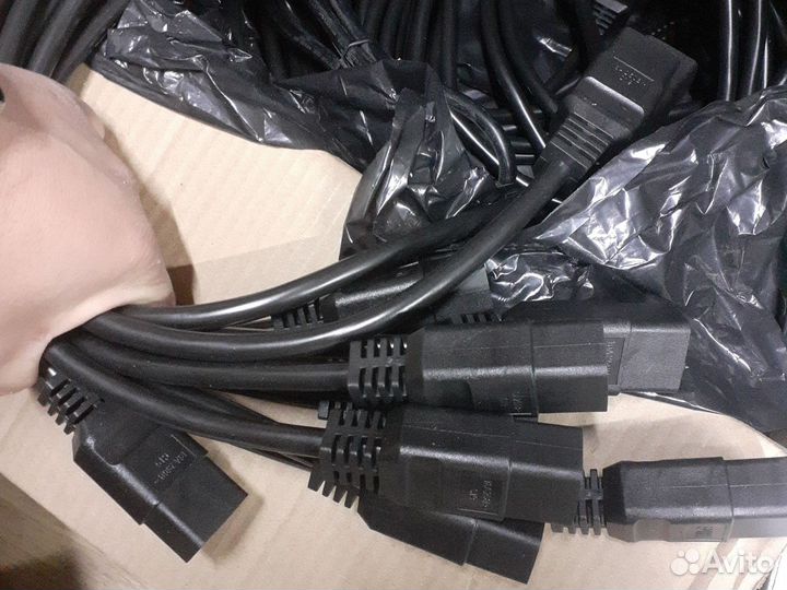 Кабель питания c19 3х2.5 гост 2м и 2.5м