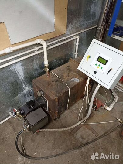 Котел на отработке бу