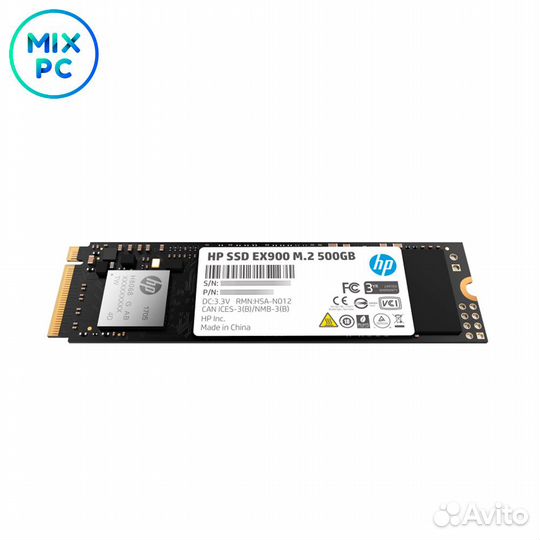 Накопитель SSD M.2 500GB HP EX900