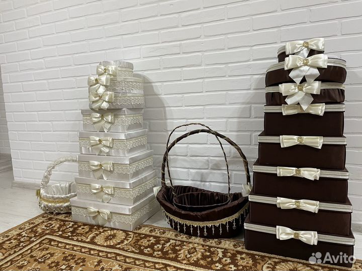 Коробки для сватовства (нишан)