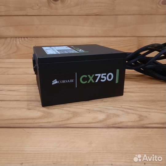 Блок питания corsair CX750 750 watt / оплётка