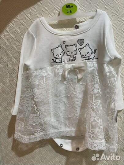 Платье для девочки 62 68