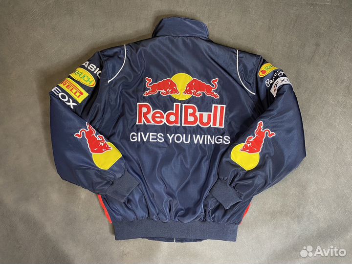 Гоночная куртка Red bull ред булл все размеры