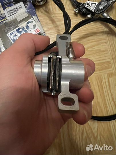 Гидравлические тормоза hope tech