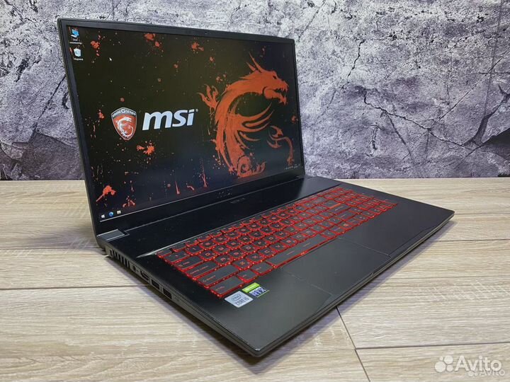 Ноутбук MSI 17.3 i5/RTX (рассрочка)