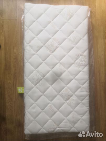 Матрас Детский 120х60 Plitex Simalfa + наматрасник