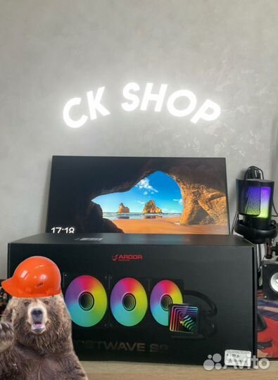 Водяное охлаждение frostwave SS ardor