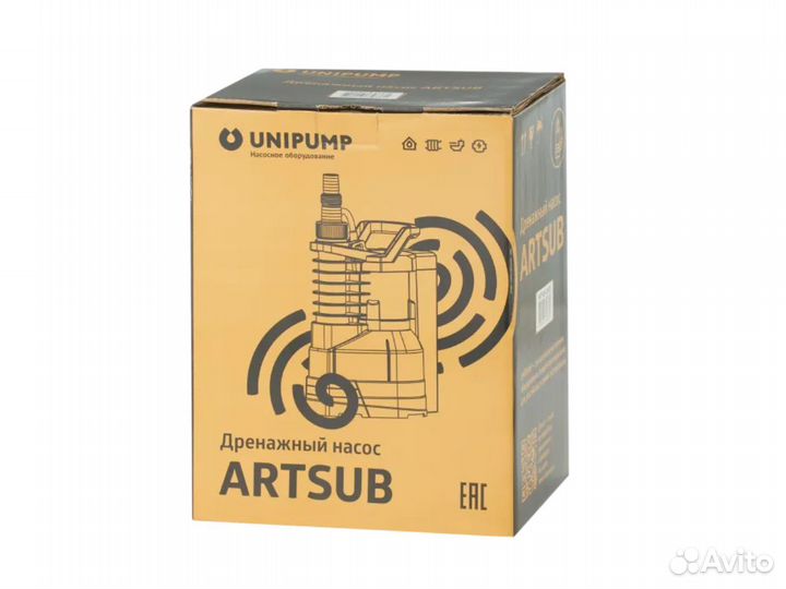 Насос дренажный Unipump Artsub Q550