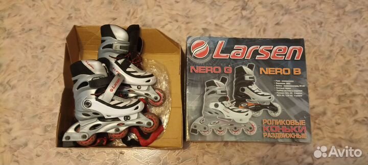 Роликовые коньки детские раздвижные 31-34