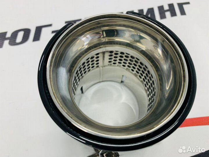 Насадка одинарная BMW M-Perfomance карбон 64 мм