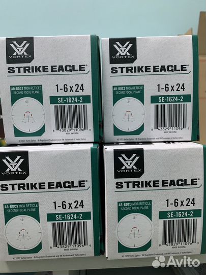 Прицел оптический Vortex Strike Eagle 1-6x24 BDC3