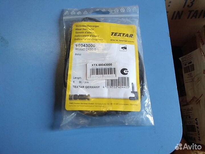 Датчик износа тормозных колодок BMW