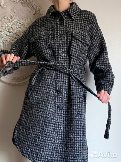 Пальто с поясом Akhmadullina dreams