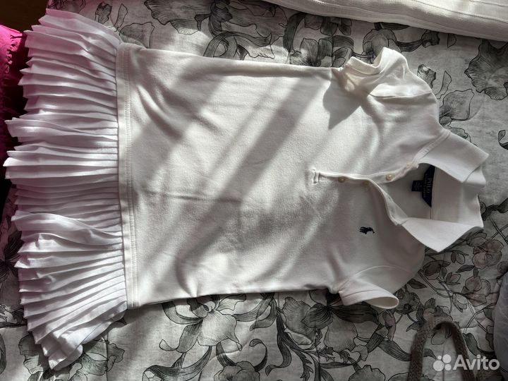 Теннисное платье+юбка с шортами Ralph Lauren