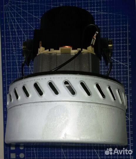 Мотор пылесоса 1200W(1400W) H-169mm, D143/78mm