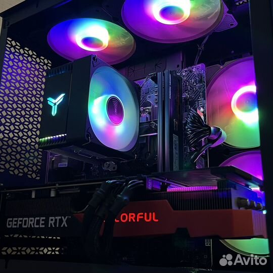 Игровой компьютер RTX 3070/i5 12400f гарантия