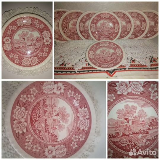 Тарелочки villeroi & boch разные