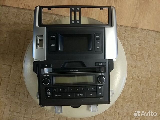Штатная магнитола Toyota Prado 150 2012 г.в