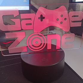 3D Ночник. Game Zone