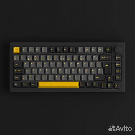 Механическая клавиатура Akko 5075B plus Black&Gold