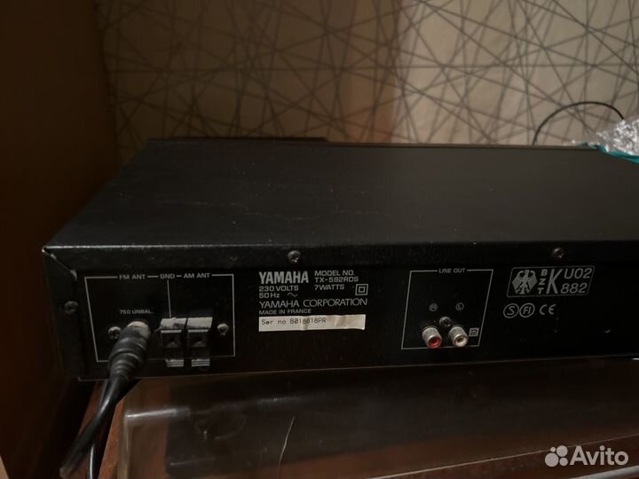 Тюнер yamaha tx- 592rds