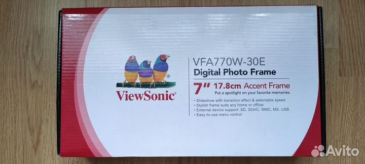 Цифровая фоторамка ViewSonic VFA770W-30E