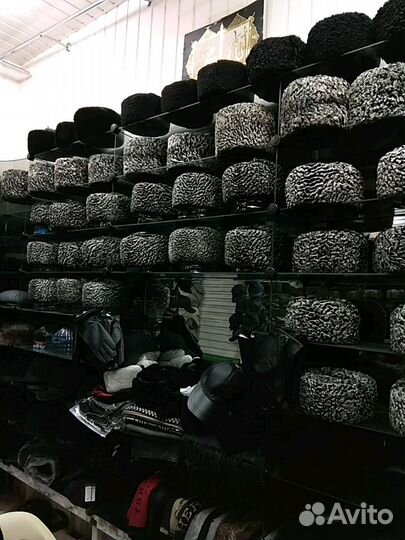 Ушанка каракуливая шапка Папаха каракуль мужская