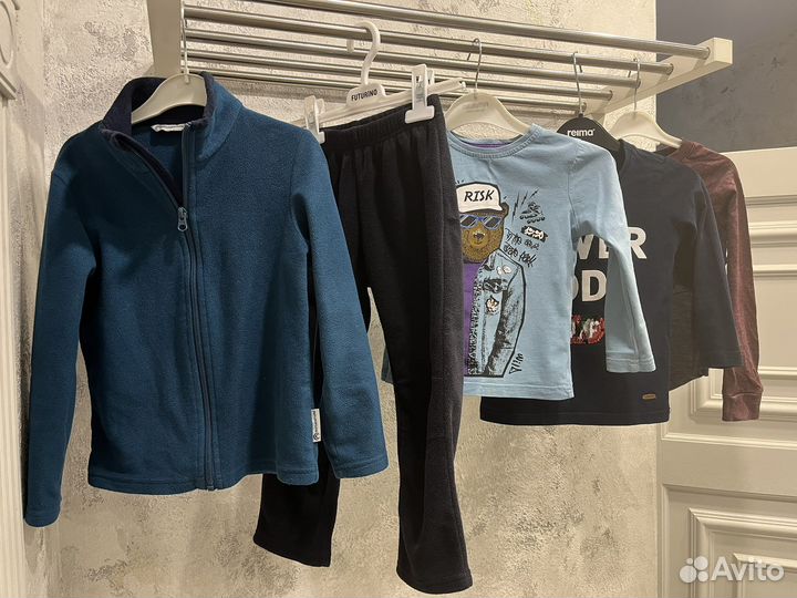 Вещи пакетом на мальчика 104 110