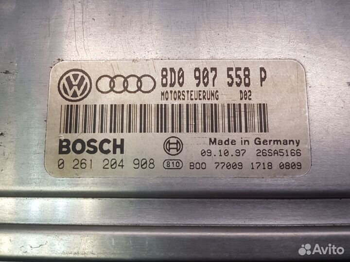 Блок управления двс VW passat B5 1.8T AEB 97-00г