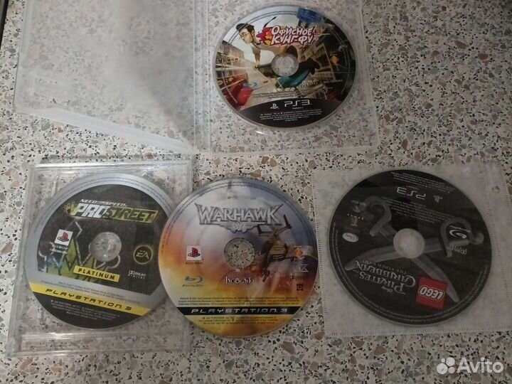 Диски с играми на ps4 и ps3