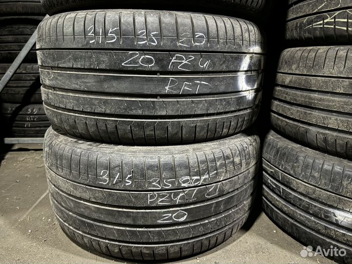 Pirelli P Zero PZ4 275/40 R20 и 315/35 R20