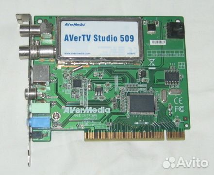 Звуковая карта, tv тюнер