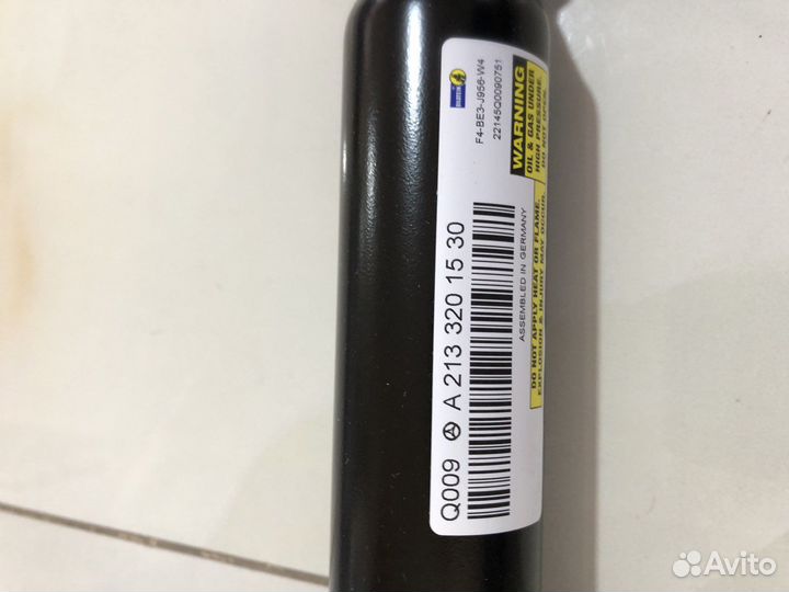 Амортизаторы задние E-class 213 A2133201530