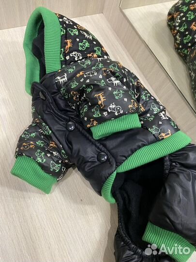 Комбинезон зимний для собачки новый
