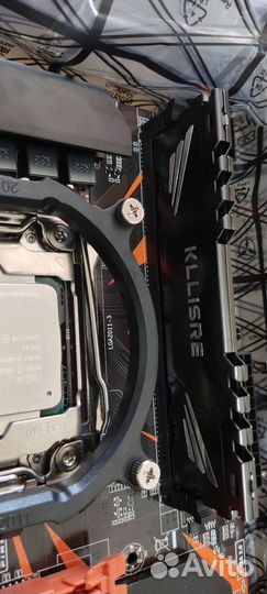 Материнская плата x99 +проц e5 2620 v3 + 16 Гб озу