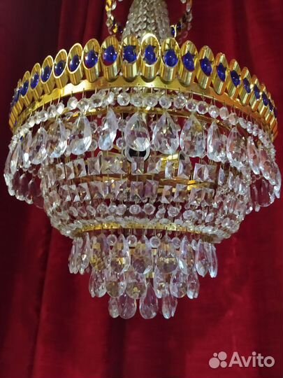 Хрустальная люстра СССР