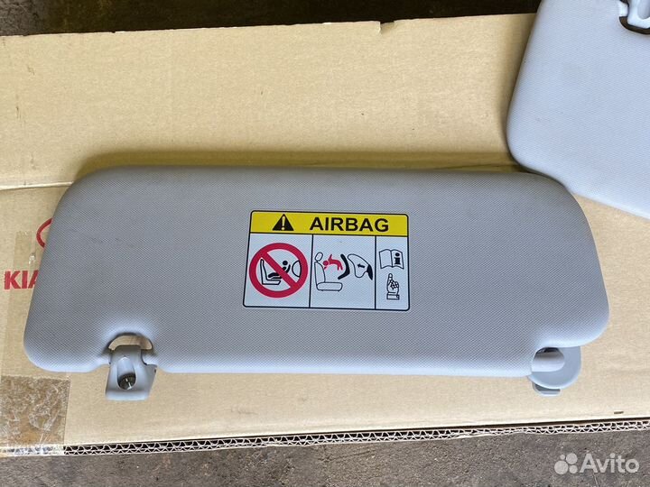 Киа Рио 4 козырьки солнечные