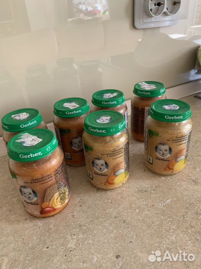Детское питание Гербер