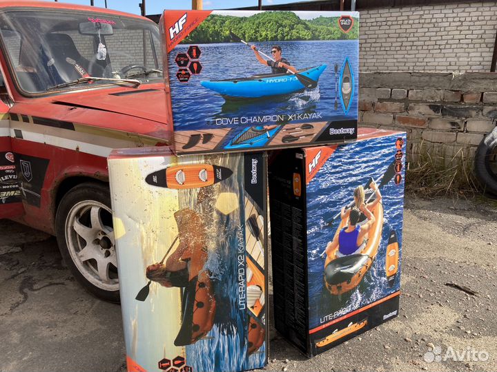 Байдарка Bestway Lite-Rapid X2 Kayak