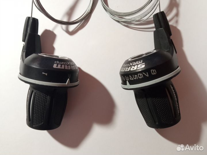Манетки sram mrx comp, ручки тормозов, грипсы