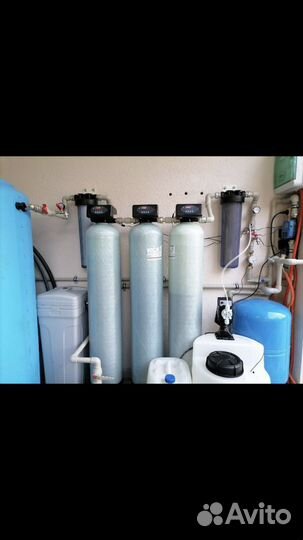 Монтаж водоподготовки, обратного осмоса